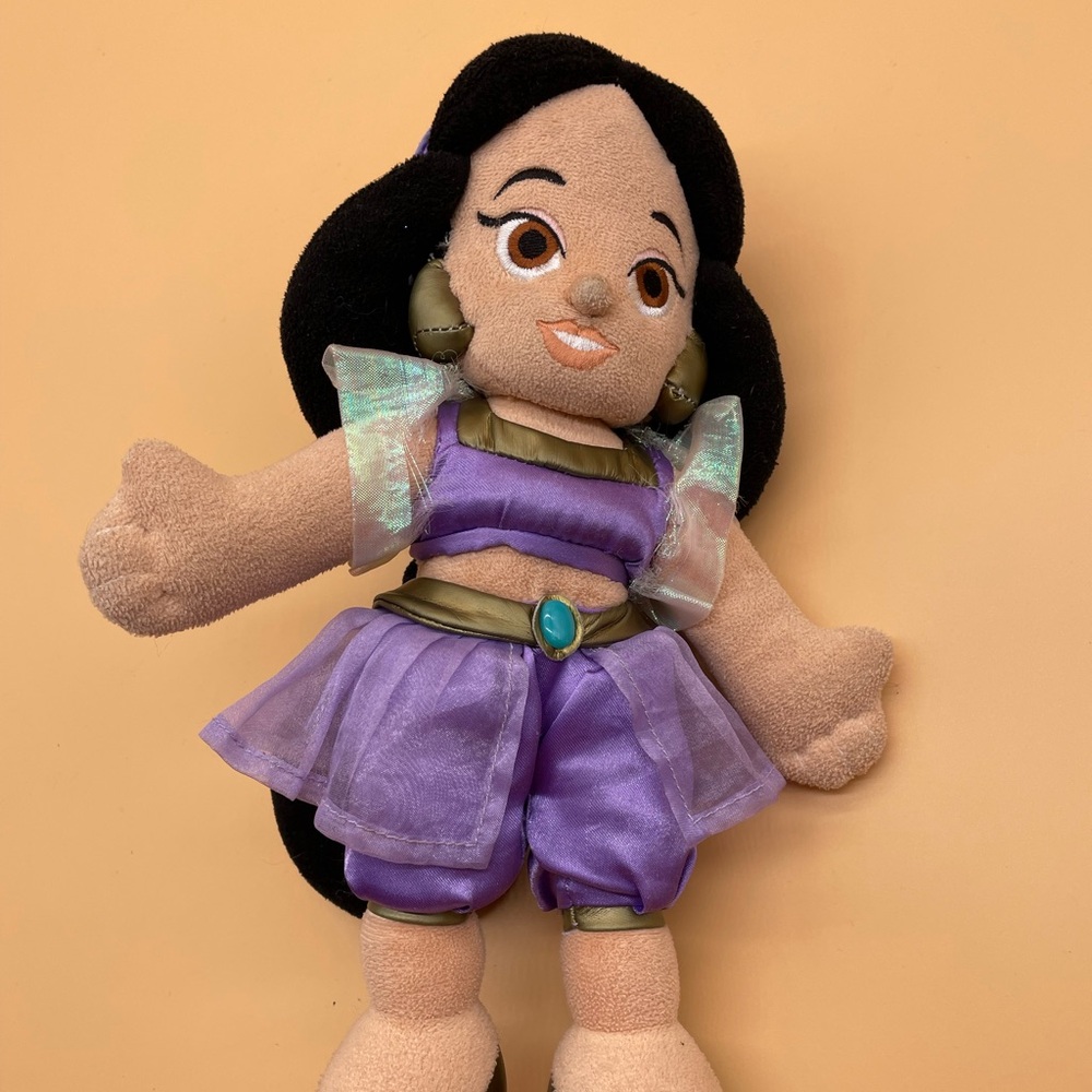 Disney Parks Princess Jasmine Plush Doll 12”